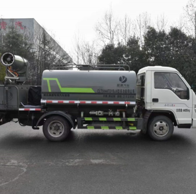 國六藍(lán)牌福田小卡3噴霧車 城市環(huán)保與防疫的多面手