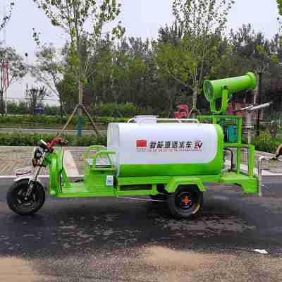 遼寧撫順三馬霧炮噴霧車 三輪電動灑水車的綠色革新